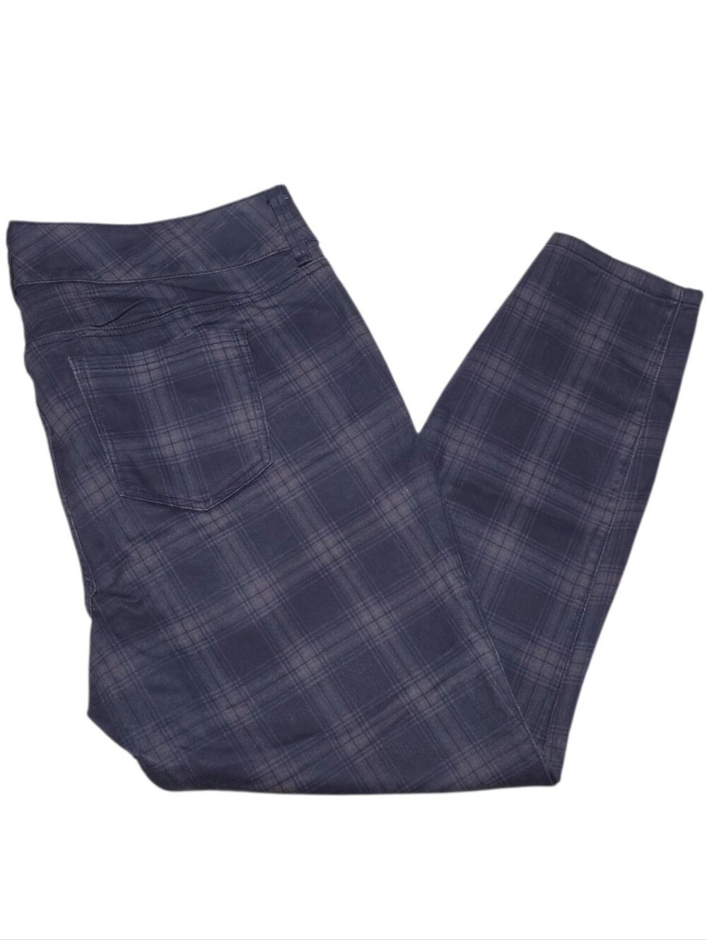 Torrid Blue Plaid Jeggings